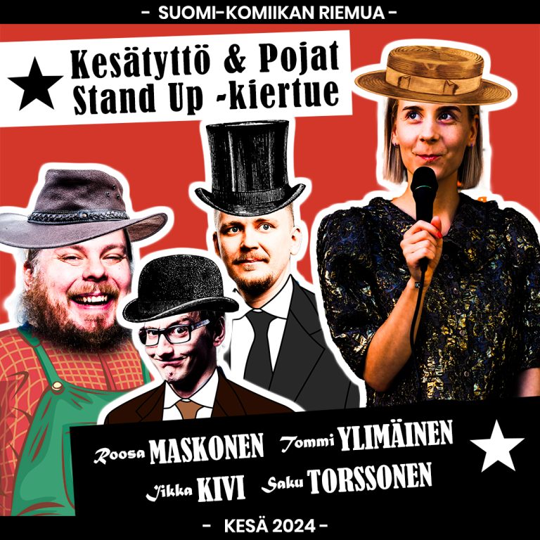 Kesätyttö & Pojat Stand Up -kiertue