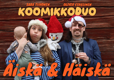 Koomikkoduo Äiskä & Häiskä yksityistilaisuuteen
