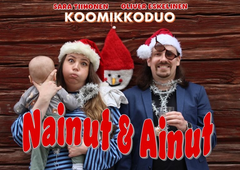 Koomikkoduo Nainut & Ainut yksityistilaisuuteen