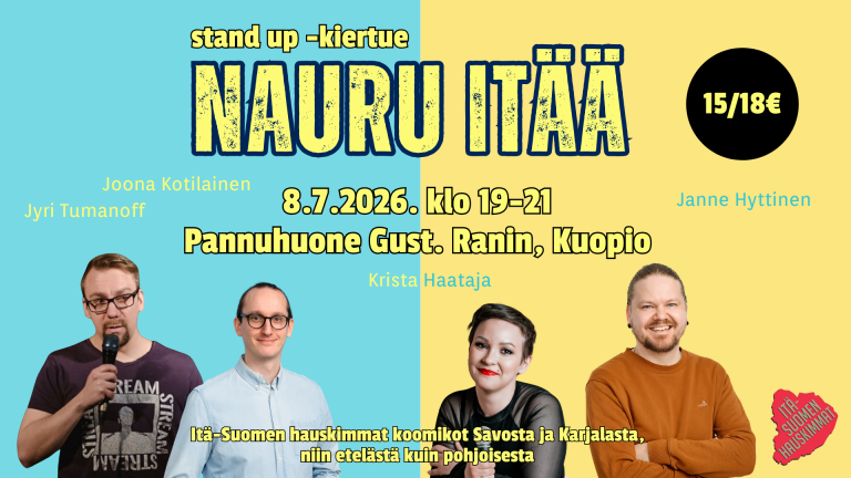 Itä-Suomen Hauskimmat – Nauru Itää